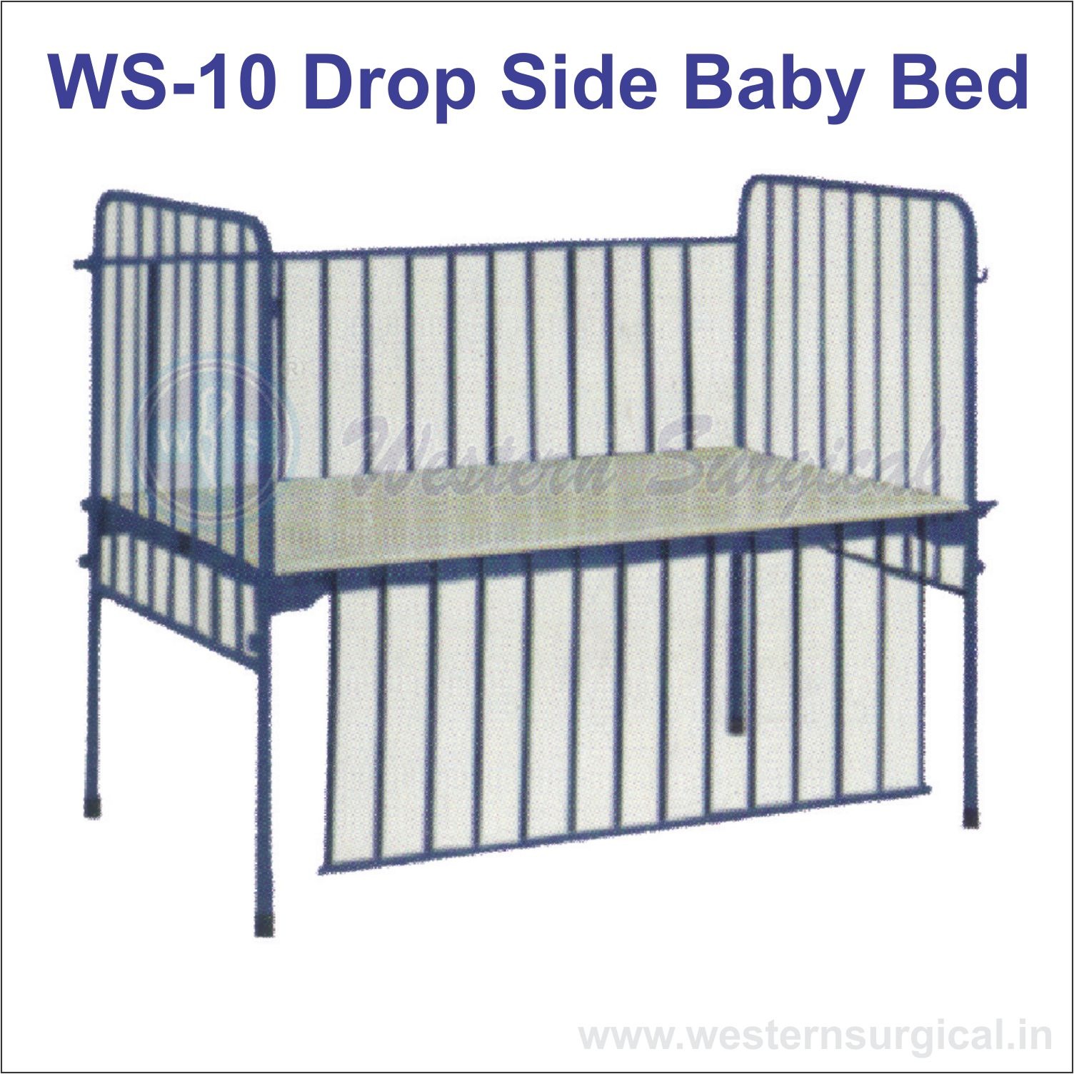 Drop Side Baby Bed 