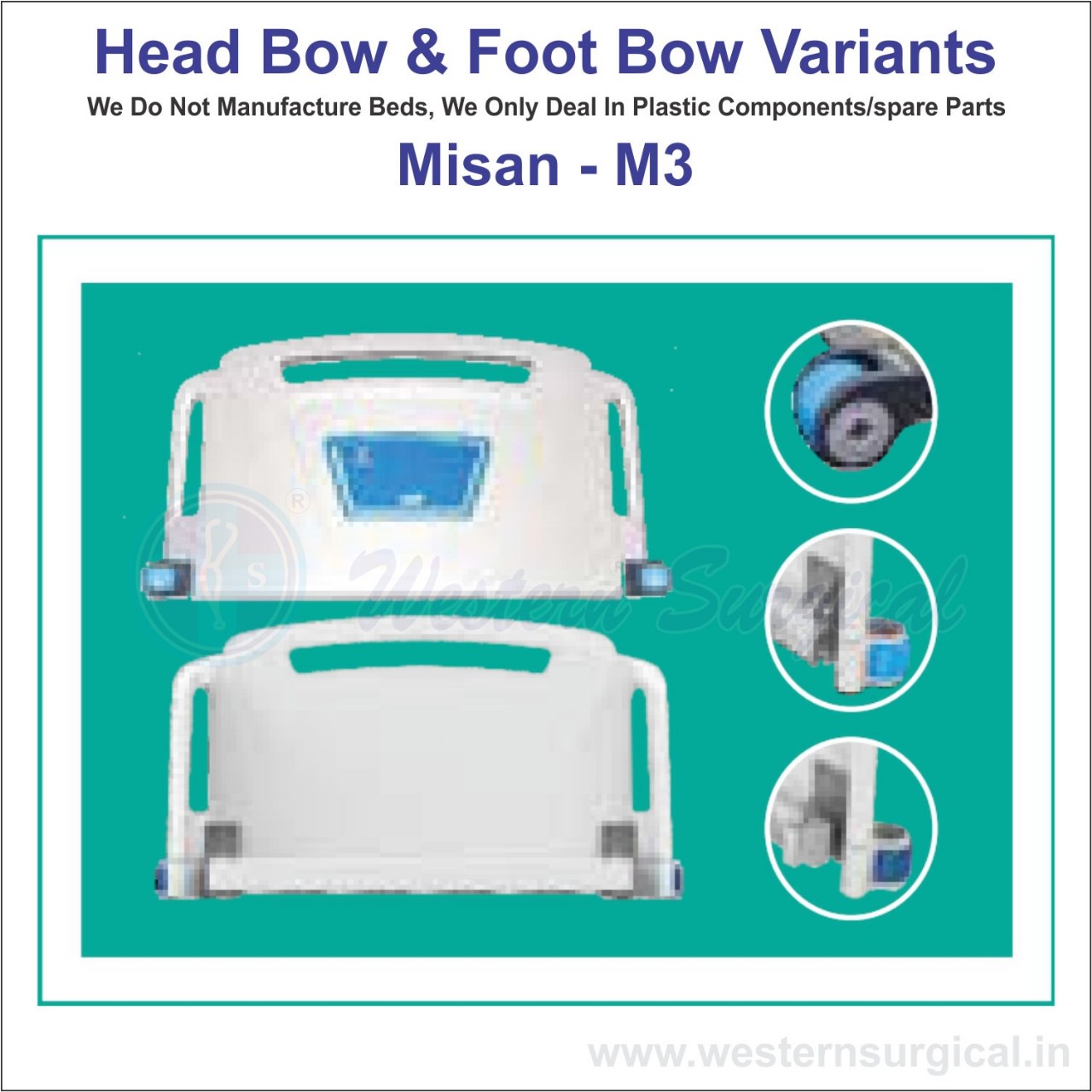 Misan - M3 Head / Foot Bow 