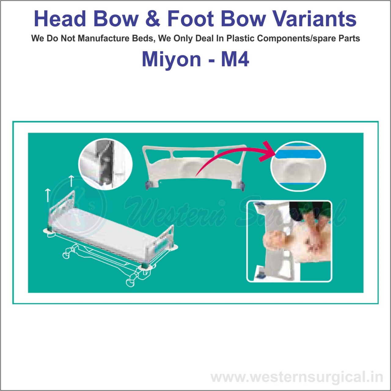 Miyon - M4 Head / Foot Bow 