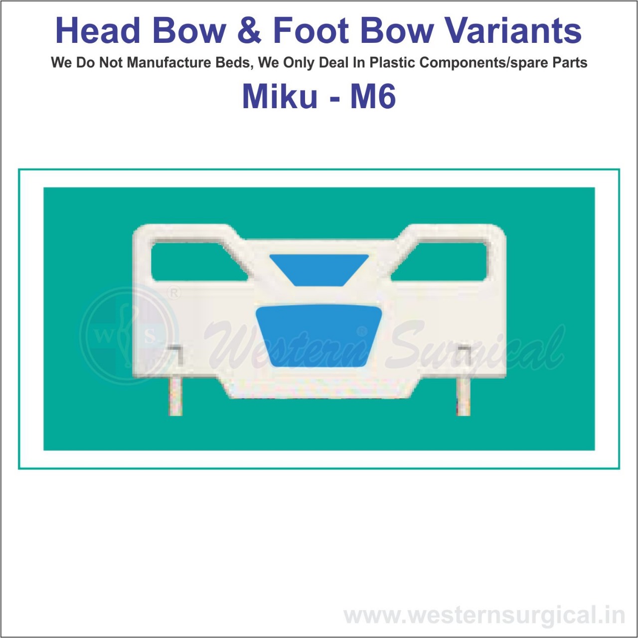 Miku - M6 Head / Foot Bow