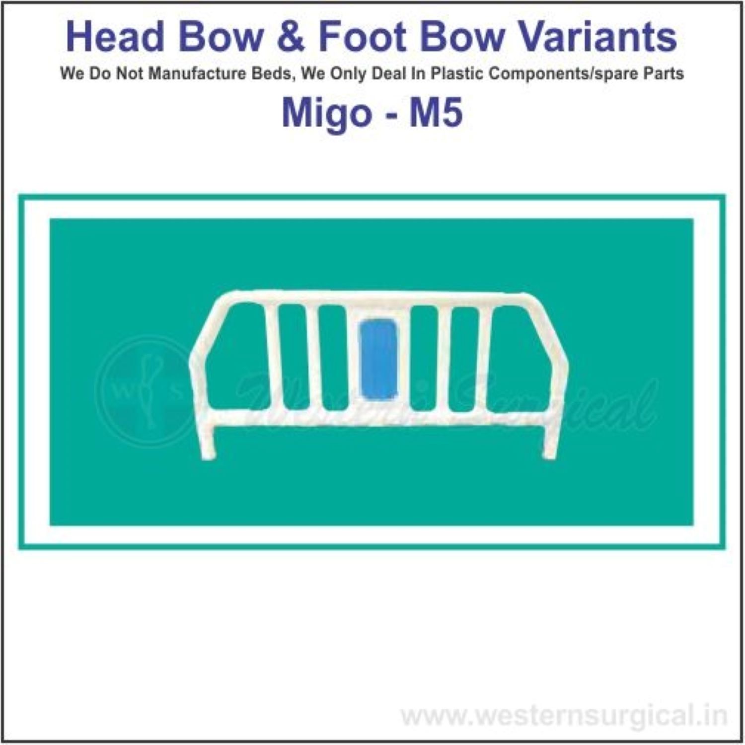 Migo - M5 Head / Foot Bow 