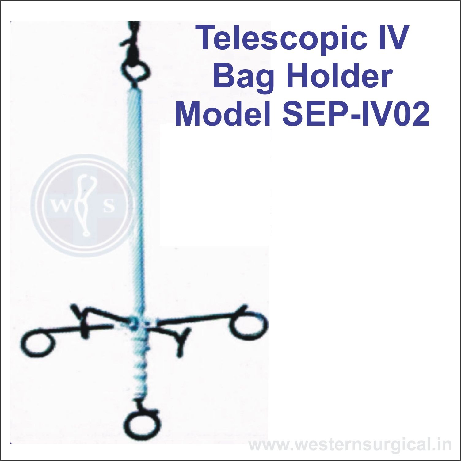 Telescopic IV Bag Holder